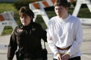 Manitowoc County Sheriff's Department Sgt. Joy Brixius escorts Brendan Dassey from the Manitowoc County Jail to the Manitowoc County Courthouse, April 19, 2007, in Manitowoc, Wisconsin. Dassey, 17, was charged with first-degree intentional homicide, mutilating a corpse and first-degree sexual assault in the death of 25-year-old Teresa Halbach on Oct. 31, 2005. In 2016 a Milwaukee judge overturned the conviction, finding that the shifting stories of the crime the young man gave during interrogation were mostly fed to him by the police. Photo by Dan Powers of the USA TODAY NETWORK-Wisconsin.