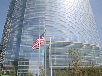 Photo Gallery: Northwestern Mutual Raises The Flag