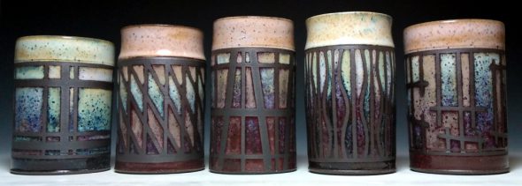 Ryan Peters of Waukesha has been named a one of the featured artists for the 2017 Starving Artists’ Show for his raku-fired pottery. The show will be held Sept. 10 on the west lawn of Mount Mary University.