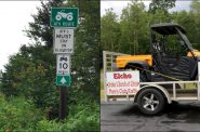 Many communities in central and northern Wisconsin have designated public roadways for off-road vehicle use. Safety advocates warn that about half of all deaths on all-terrain vehicles now occur on roads — even those designated as ATV routes. Photos taken Aug. 3, 2017 in Langlade County, Wis. Photos by Mary Matthias of the Wisconsin Center for Investigative Journalism.