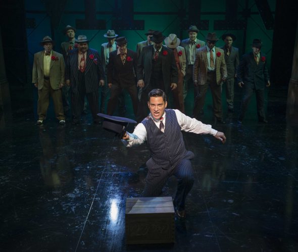 MilwaMilwaukee Repertory Theater presents Guys and Dolls in the Quadracci Powerhouse from September 19 to October 29, 2017. Nicholas Rodriguez and cast. Photo by Michael Brosilow.ukee Repertory Theater presents Guys and Dolls in the Quadracci Powerhouse from September 19 to October 29, 2017. Nicholas Rodriguez and cast. Photo by Michael Brosilow.