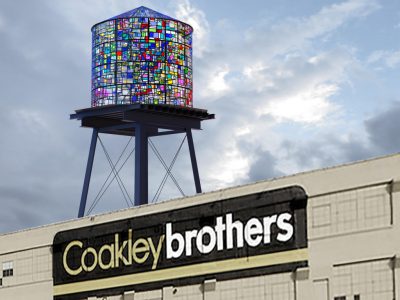 Coakley Brothers Commission National Work of Art to Crown Renovated Building