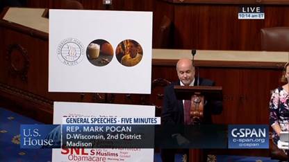 Congressman Pocan joining Americans to #TakeAKnee on the House Floor. Click here to watch the full video.