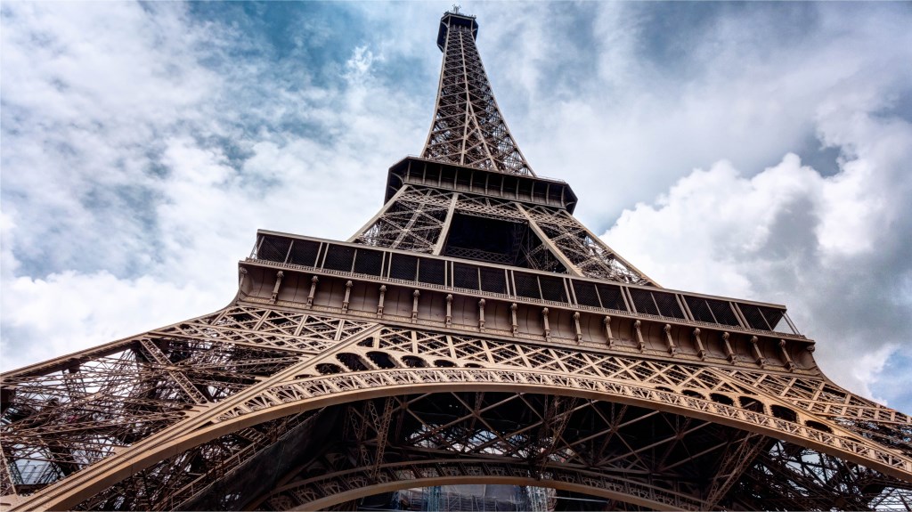 Eiffel Tower. Photo is in the Public Domain.