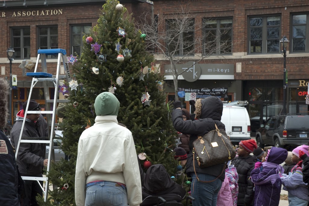 Area schools continue decorating Cathedral Square Park for Milwaukee Holiday Lights Festival