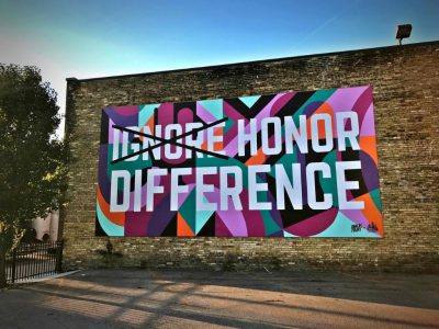 Large, Colorful 88Nine Radio Milwaukee Mural Celebrating Diversity Completed in Walker’s Point Neighborhood