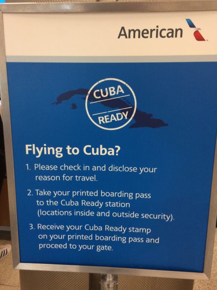 Flying to Cuba? Photo by Art Heitzer.