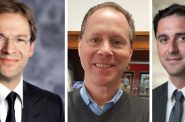 County Exec. Chris Abele, Jim Sullivan, James Tarantino.