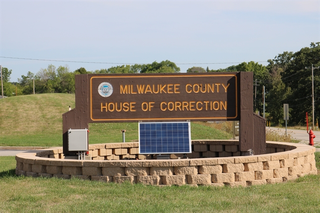 House of Correction sign.