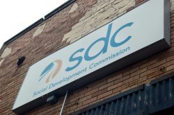 The main offices of the Social Development Commission, at 1758 W. North Ave., where individuals can go to receive assistance with their tax forms. (Photo by Elliot Hughes)