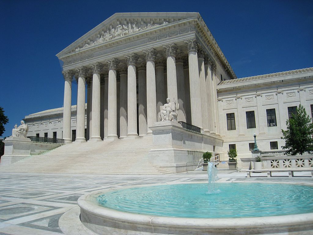 U.S. Supreme Court Building. Photo is in the Public Domain.