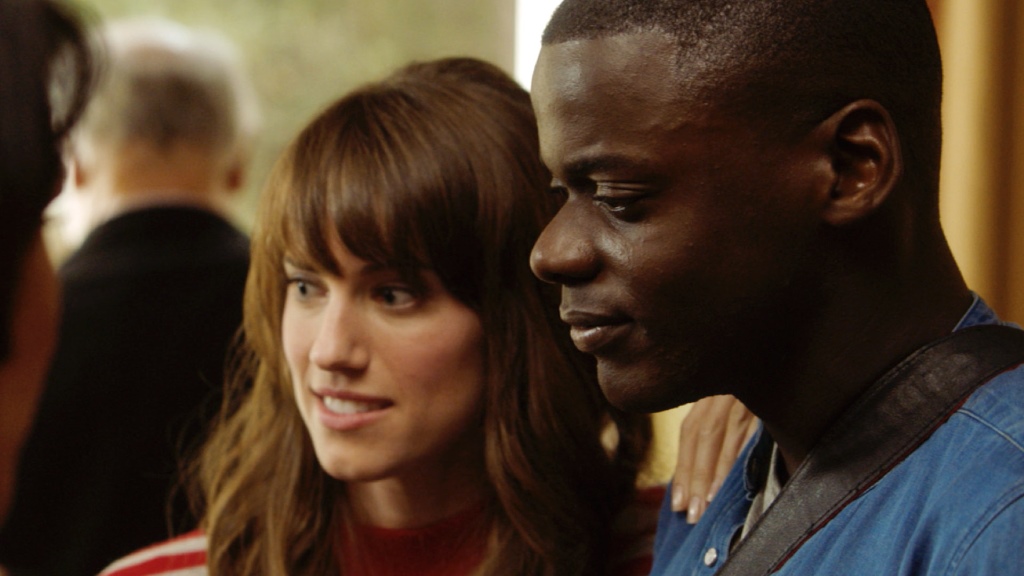 Allison Williams and Daniel Kaluuya in "Get Out."