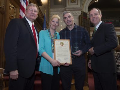 Assembly Awards Mount Pleasant Couple with Hometown Hero Award