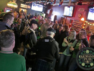 Moran’s 22ND Annual St. Patrick’s Day Party Spills Into the Street!!