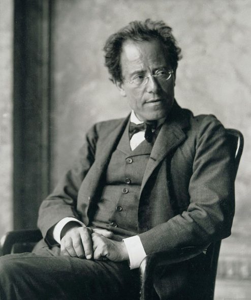 Gustav Mahler. Photo by Moritz Nähr.