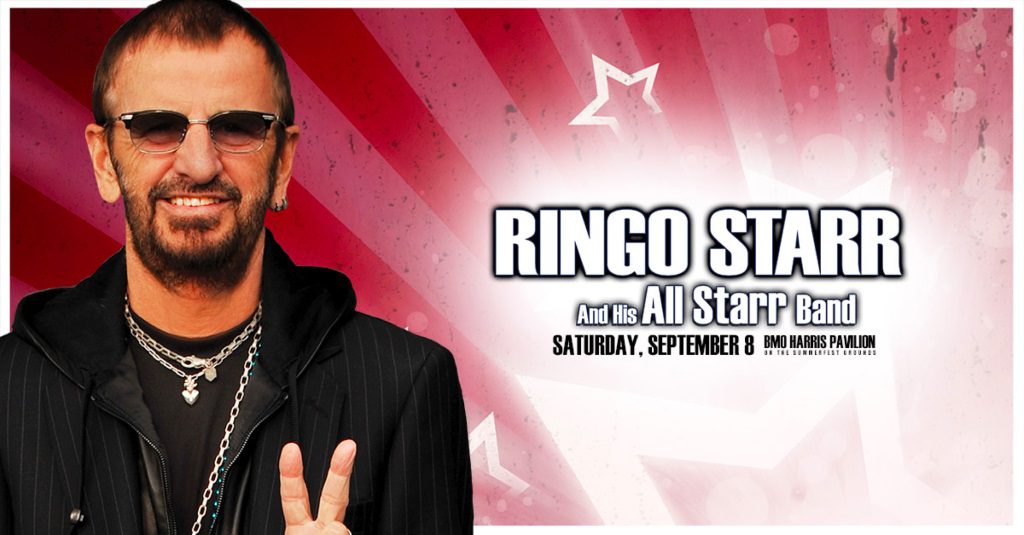 Ringo Starr & His All Star Band Comes to the BMO Harris Pavilion