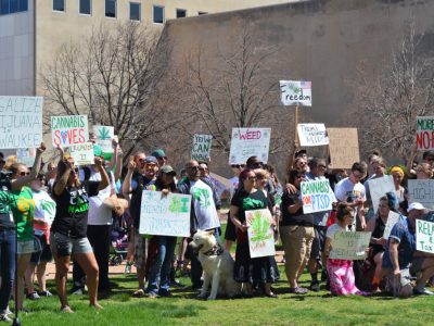 Photo Gallery: Cannabis Marchers Demand Legalization