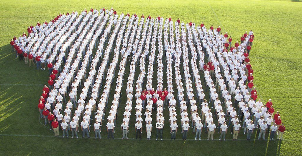 2008 Badger Boys State. Photo is in the Public Domain.