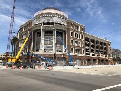 Friday Photos: Copper Dome Emerges Downtown