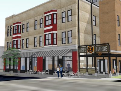 Arts @ Large Begins Renovation of Historic Building