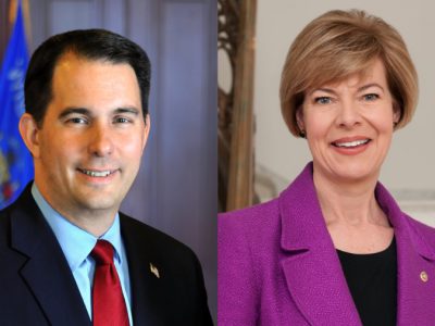 Baldwin, Walker Lead in Latest MU Poll