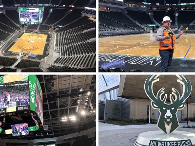 Eyes on Milwaukee: Bucks Show Off Nearly Finished Arena