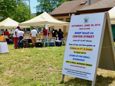 Center Street Holds “Shop Small” Event