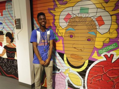 Mitchell St. Library Mural Wins Applause