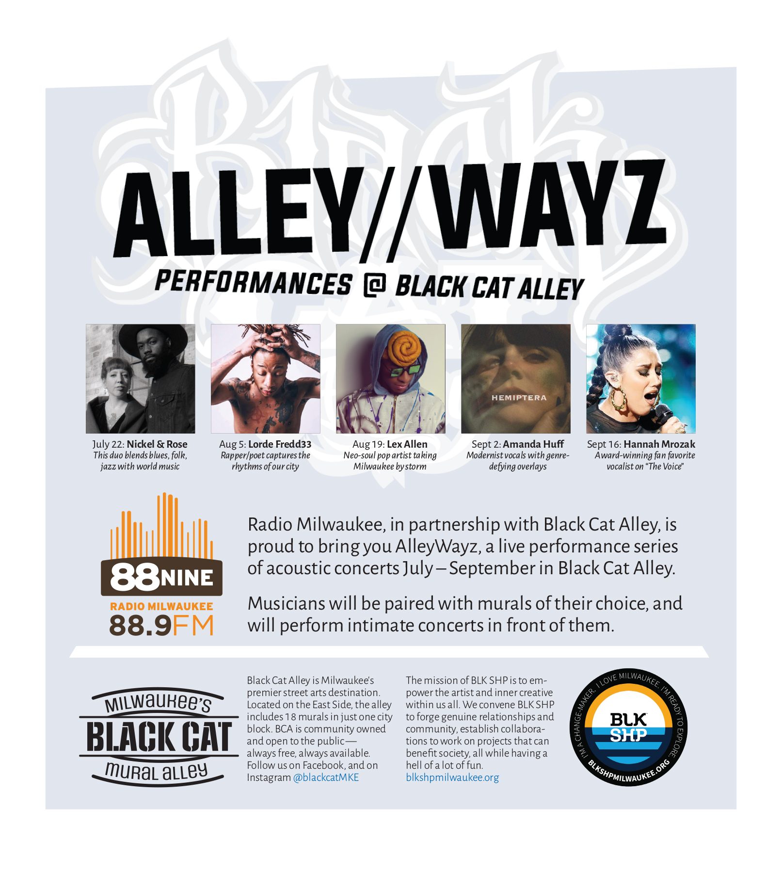 A New Music Performance Series Coming to Black Cat Alley