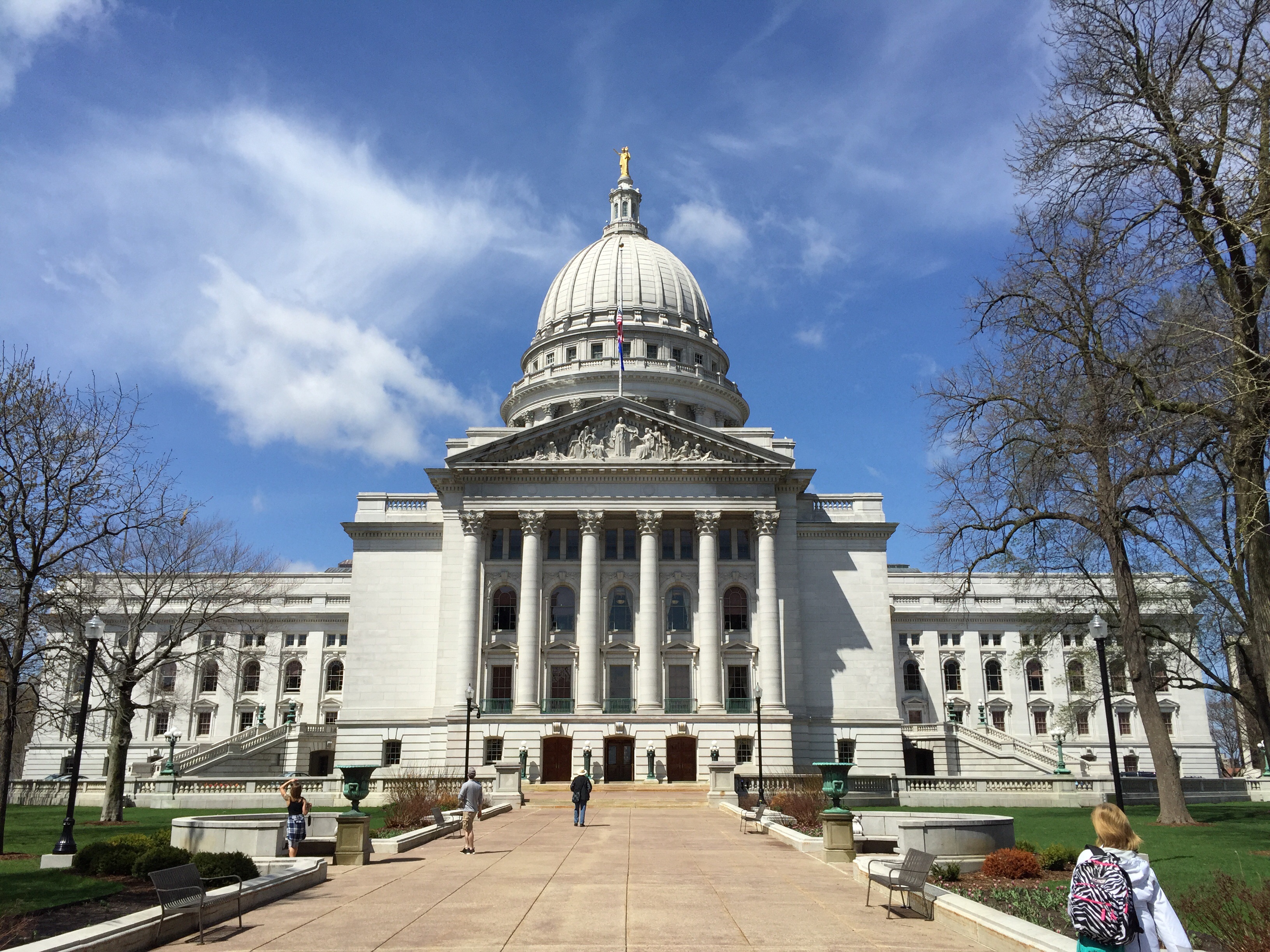 Wisconsin State Capitol. Photo by Dave Reid.