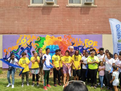 Safe & Sound Unveils Another Youth Mural