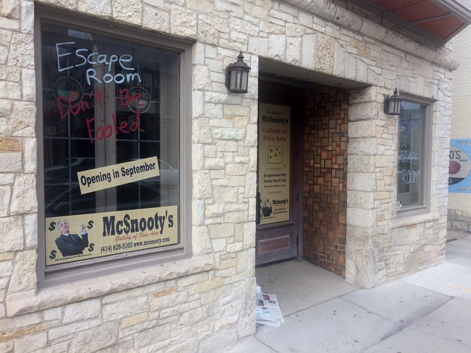 New escape room coming to Brady Street. Photo from from Brady Street Area Association Facebook page.