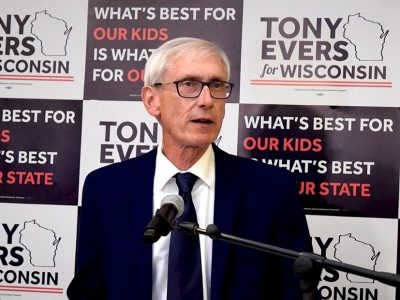 Poll Has Evers 5 Points Up On Walker
