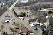 The Des Plaines River saw record flooding in 2013, including in the community of Gurnee. Photo from Lake County, Illinois (CC BY 2.0)
