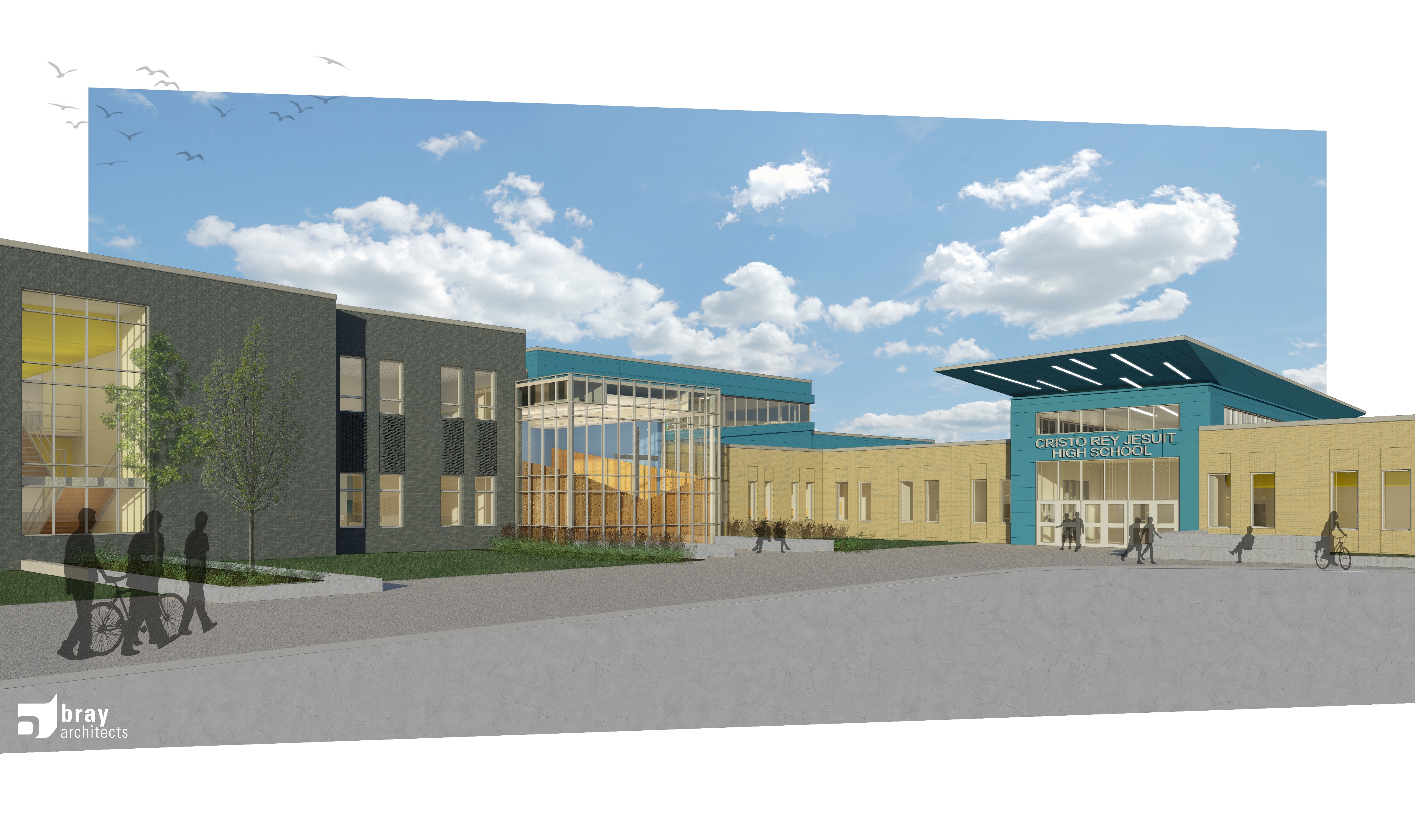 Cristo Rey Jesuit High School Releases Rendering of New School