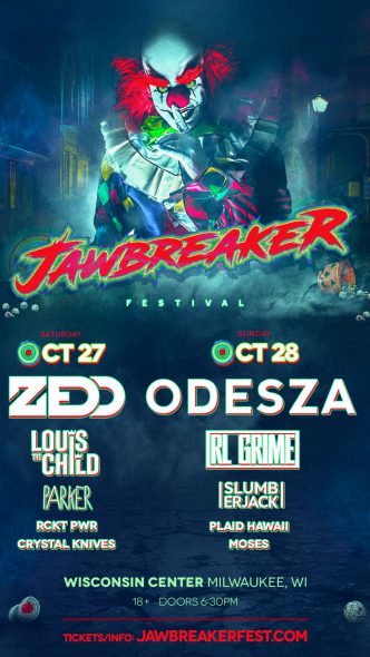 Wisconsin Center Announces 2-Day Halloween Music Festival, With Headliners ZEDD and ODESZA