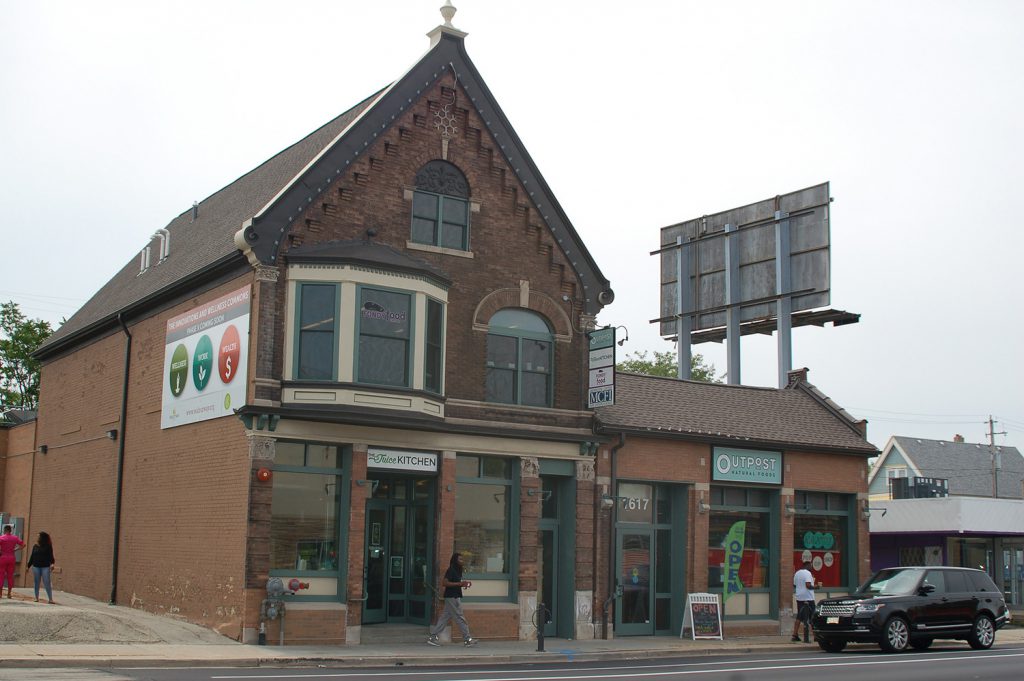 Walnut Way Conservation Corp. redeveloped an historic building to create the Innovations and Wellness Commons, 1615 W. North Ave., St. Photo by Andrea Waxman/NNS.