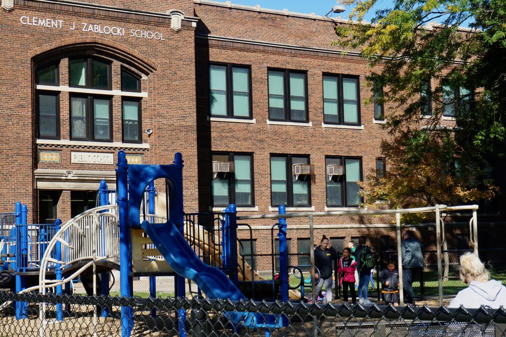 Zablocki Elementary School is one of two new community schools. Photo by Ryeshia Farmer/NNS.