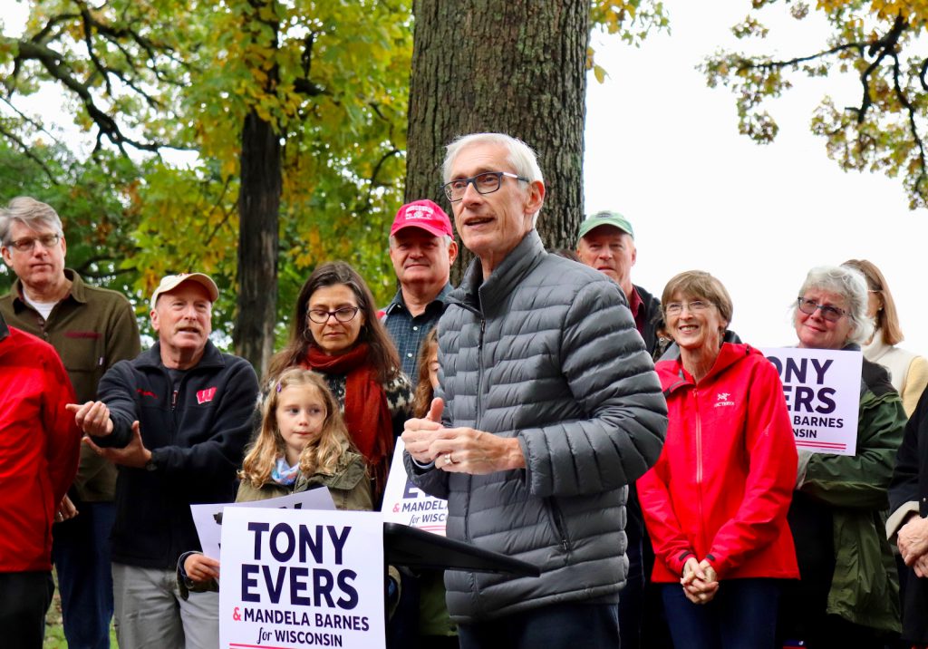 Tony Evers. File photo from Tony for Wisconsin.