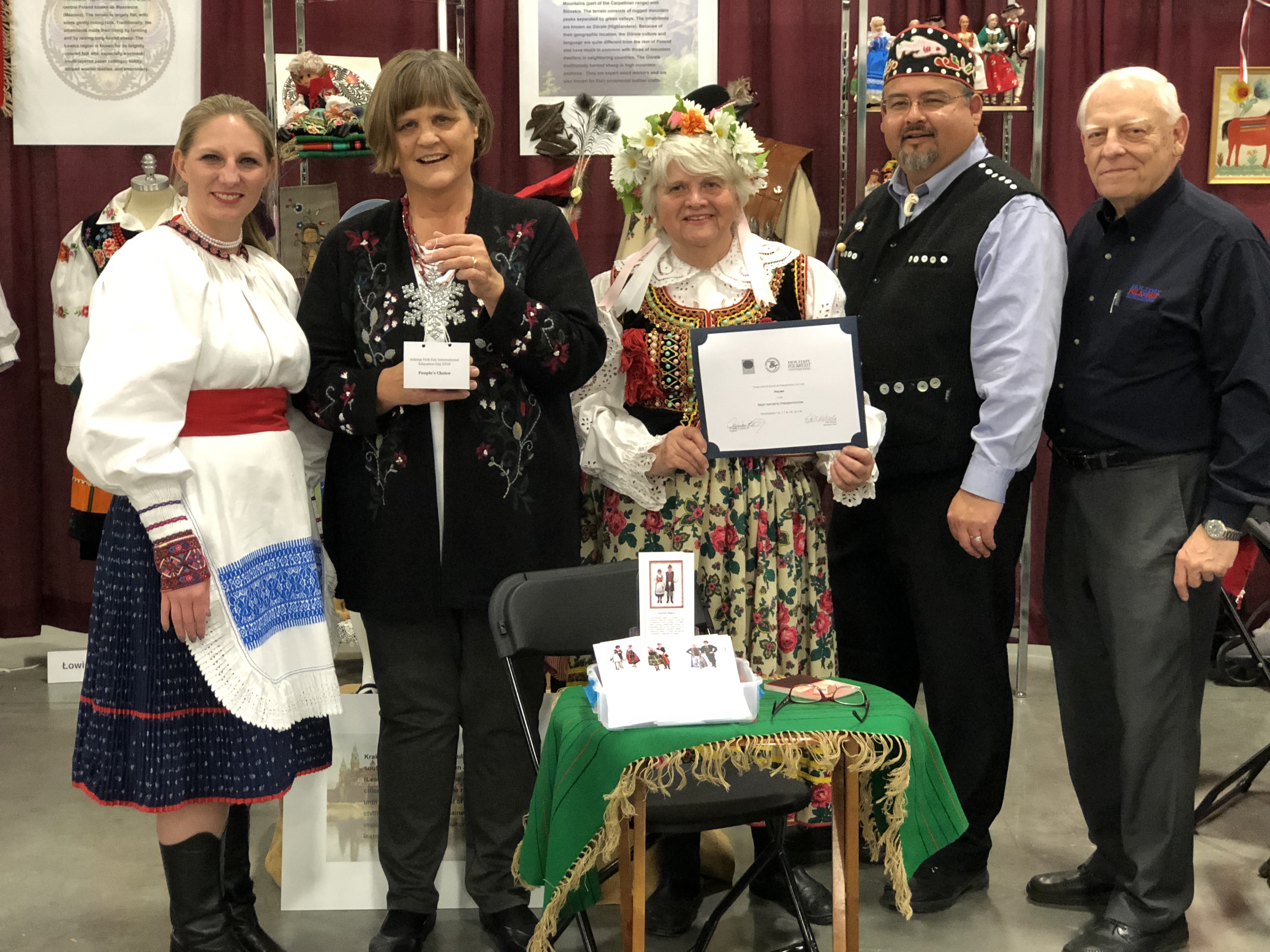 Ethnic Groups Honored for Holiday Folk Fair International Cultural Displays