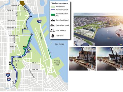 Eyes on Milwaukee: Riverwalk Expanding to Harbor District