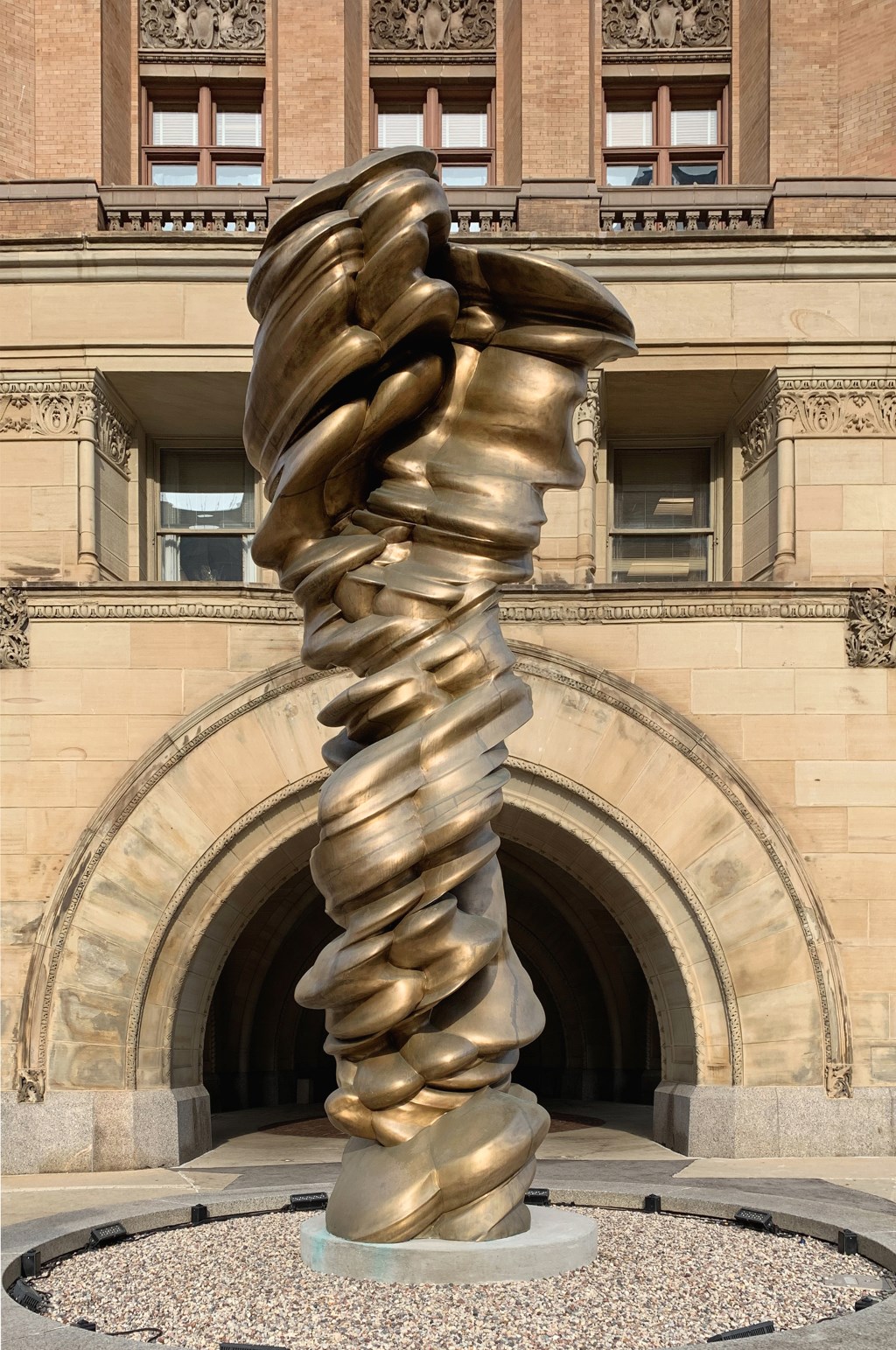 “Mixed Feelings” by Tony Cragg. Photo by Tom Bamberger. 