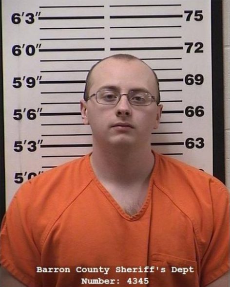 Jake Thomas Patterson. Photo from the Barron County Sheriff's Department.