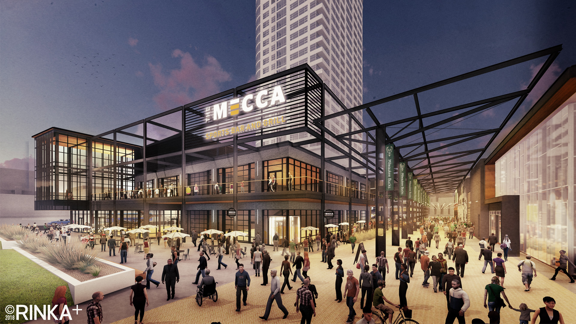 Eyes on Milwaukee: Bucks’ New Bar Is “The MECCA” » Urban Milwaukee