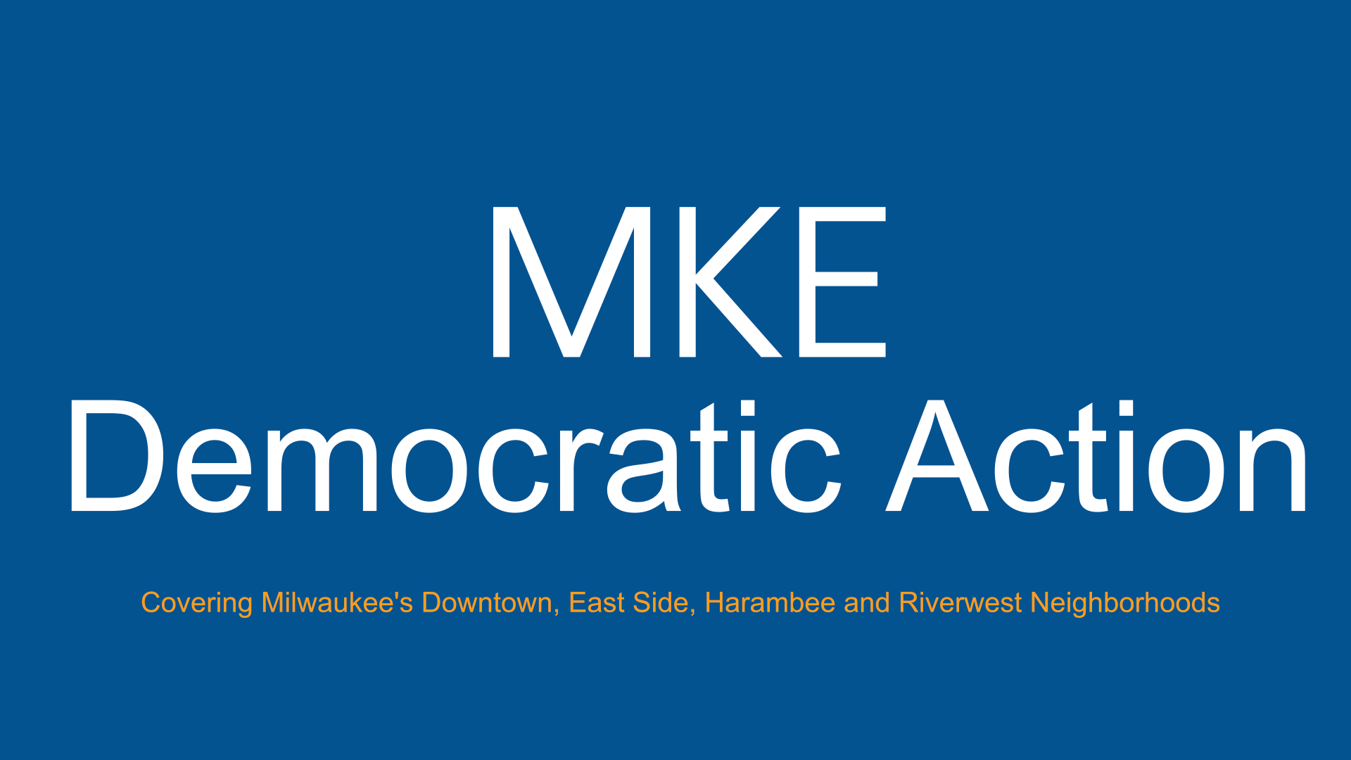 MKE Democratic Action