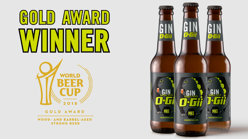 Milwaukee Brewing Company announces 2019 release of award winning Gin O-Gii!