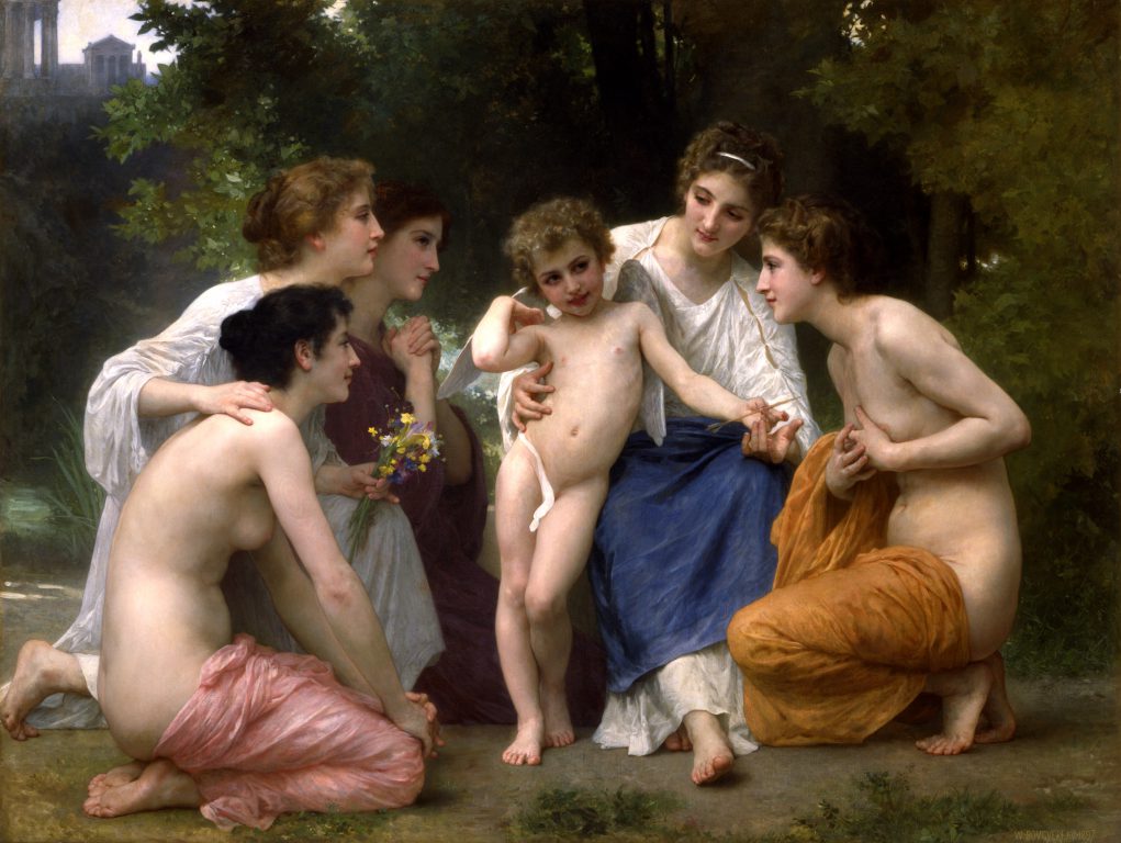 Admiration by William-Adolphe Bouguereau.