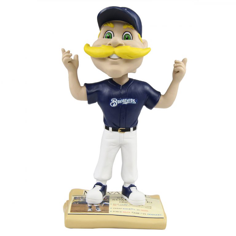 Bernie Brewer Show Us Some Love Bobblehead. Photo courtesy of the National Bobblehead Hall of Fame and Museum.