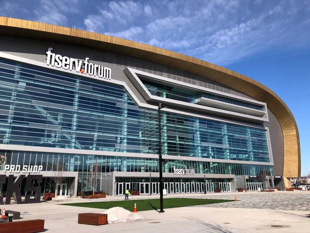 Fiserv Forum. Photo by Jeramey Jannene.