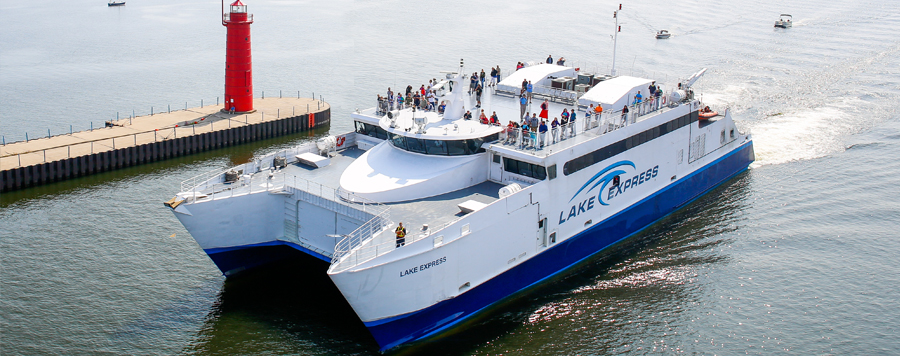 Daily Service for Lake Express Ferry Begins Friday, May 3